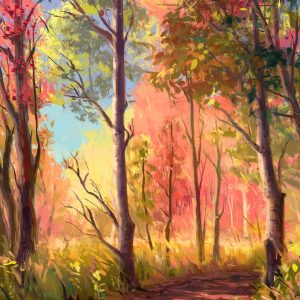 Autumn Grace - Art Print