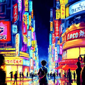 Shibuya Crossing - Art Print