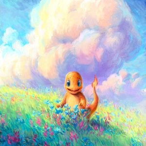 Among the Wildflowers - Art Print | Poster