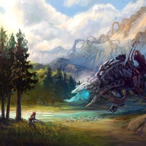 The Huntress - Art Print