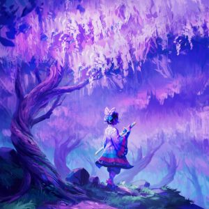 Wisteria Mist- Art Print