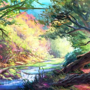 Spring Hollow - Art Print | Poster