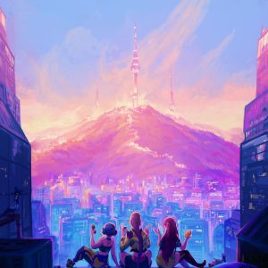 Our Golden Hour- Art Print | Poster